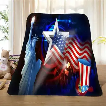 

Custom Statue of Liberty (1) Blanket Soft Fleece DIY Your Picture Decoration Bedroom Sofa Multi Size#929-02-002-20