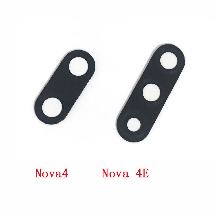 

2PCS New Rear Back Camera Glass Lens Cover For Huawei Nova 4 / Nova 4e with Ahesive Sticker Replacement Parts