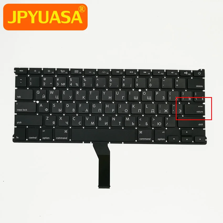 New Small Enter Key RU Russian keyboard For MacBook Air 13