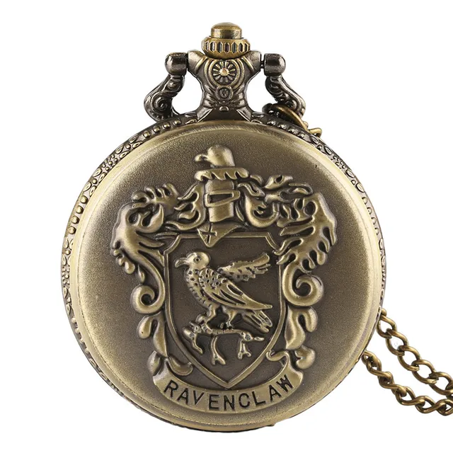 2016 New Arrival Classic Ravenclaw Designer Quartz Pocket Watch With Necklace Ch 2016 New Arrival Classic Ravenclaw Designer Quartz Pocket Watch With Necklace Ch