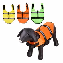 Pet Dog Life Vest Jacket Clothes Swimwear Safety with Reflective Stripe Breathable Comfortable Swim Suit Floating Summer Surfing