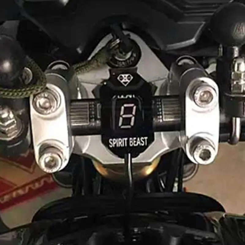 Мотоцикл Шестерни индикатор для Ducati Scrambler 400 мото фиксированное кольцо аксессуары для детей возрастом 1-6 уровень цифровой измерительный прибор с ЖК-дисплеем