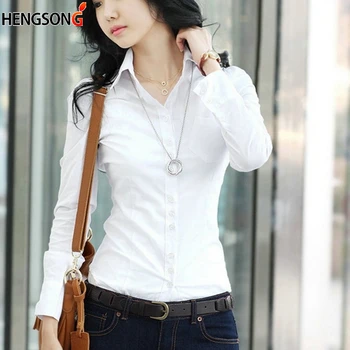 

Autumn Harajuku Blouse For Women Shirts Turn Down Collar Ladies Shirt Blusas Femininas Blusas Mujer De Moda 2018