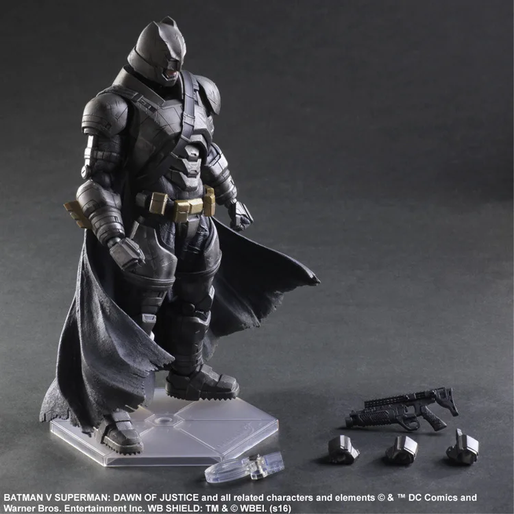 

HKXZM Movie 25CM Dawn of Justice Batman Superman Woder woman PVC Figure Model Toys Collectible Gift