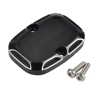 

Rear Brake Reservoir Cover Master Cylinder Cap For Harley Davidson Touring CVO Road King Street Electra Glide Ultra Limited