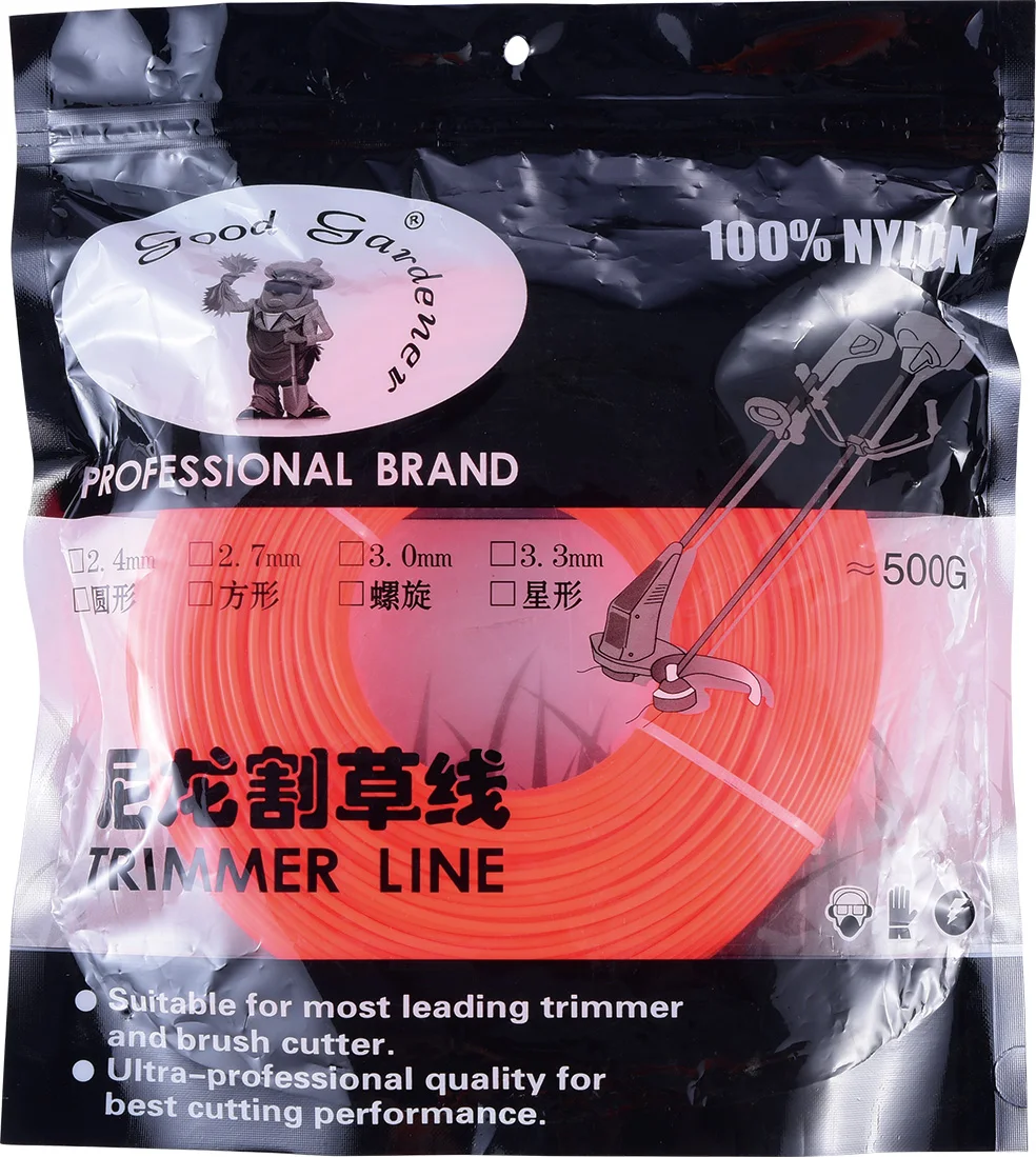 HIgh quality 100 meters 2.4mm---3.0mm Trimmer line , Nylon line, brush cutter parts for Brush cutter,Grass Trimmer HIgh quality 100 meters 2.4mm---3.0mm Trimmer line , Nylon line, brush cutter parts for Brush cutter,Grass Trimmer