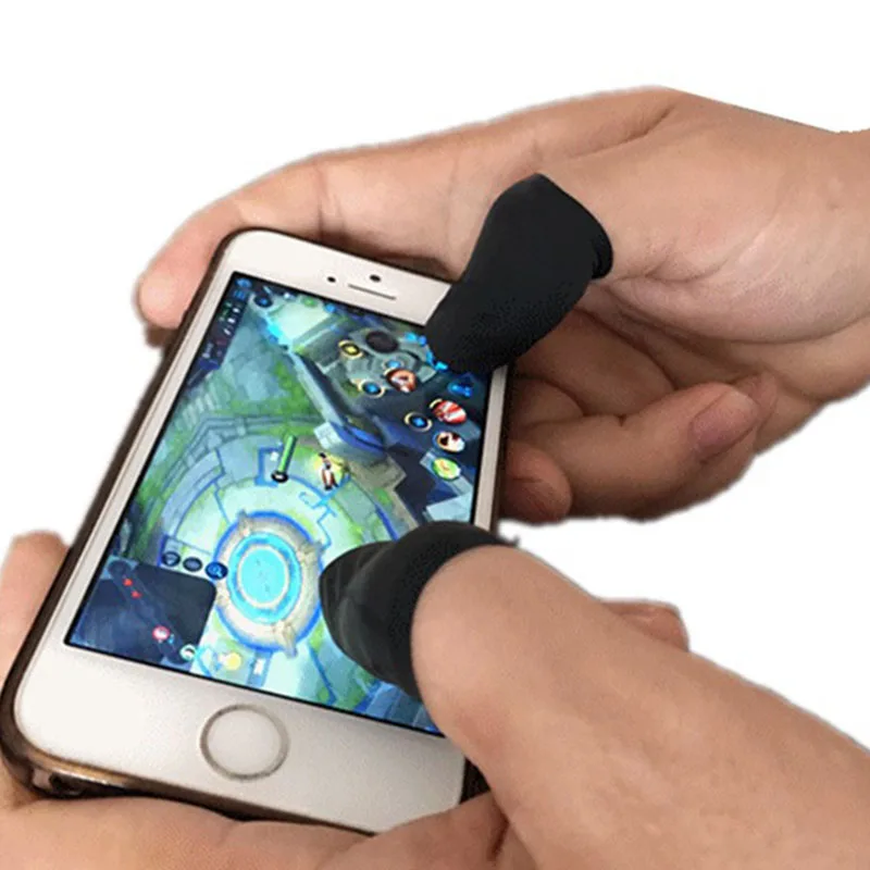 10 шт. Мобильный рукав для пальца Сенсорный игровой контроллер устойчивое перчатки для телефона игровой VDX99
