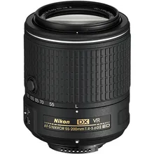 Nikon 55-200 Lens AF-S DX 55-200mm f/4-5.6G ED VR II lenses for Nikon D3400 D3300 D5500 D5300 D90 D7200 D300 D500 DSLR Cameras