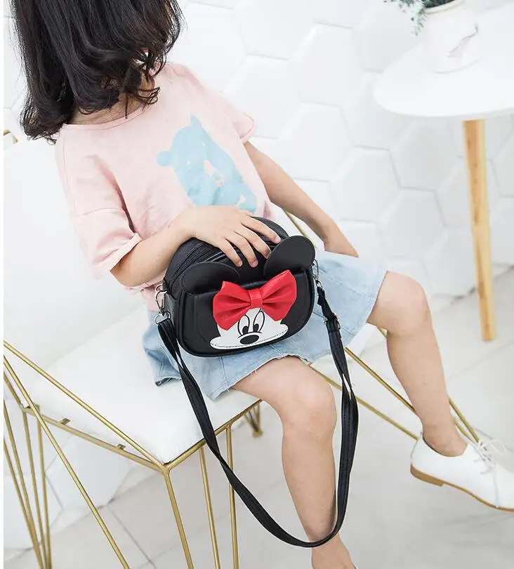 Новое поступление, Детская сумка с мультипликационным принтом, модная мини-сумка принцессы для девочек, милые детские сумки через плечо