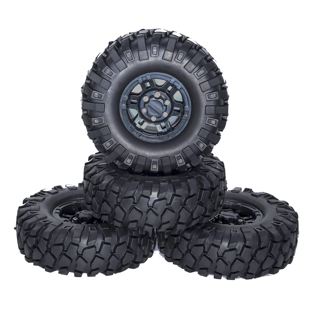 

Rc Model 1.9 Car Modification Upgrade Accessories 4 Pieces 108 Mm / 96 Mm 1.9 Wheels Tire Set for 1/10 RC Wheels 1:10