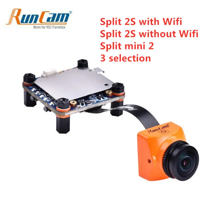Runcam Сплит 2S WiFi FPV камера Мини 2 FOV 130 градусов 1080P/60fps HD Запись плюс WDR NTSC/PAL для RC