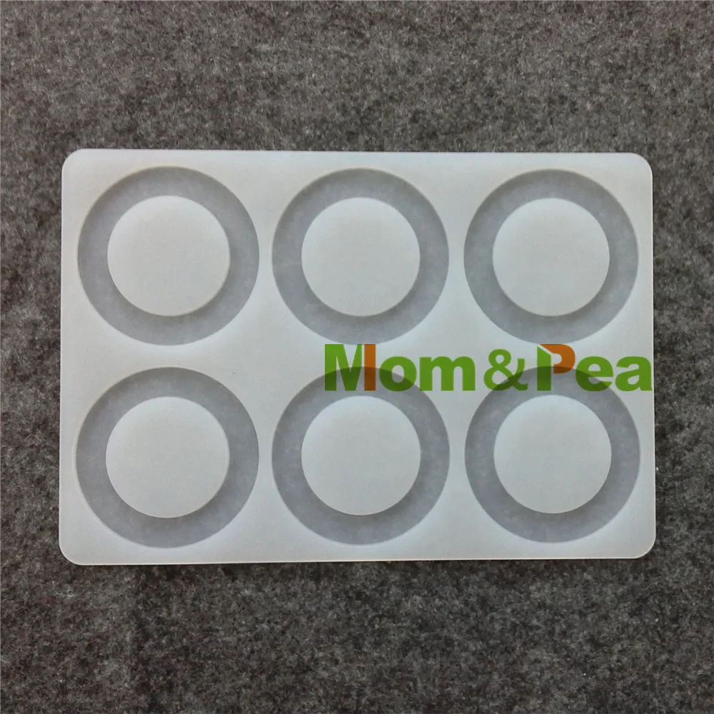 Mom & Pea CX033 Высококачественная силиконовая форма в форме кольца для шоколада