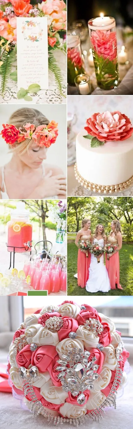 JaneVini 2019 Luxury Crystal Wedding Bouquets Purple Watermelon Color Satin Roses Beaded Jewelry Bride Flower Bridal Bouquet