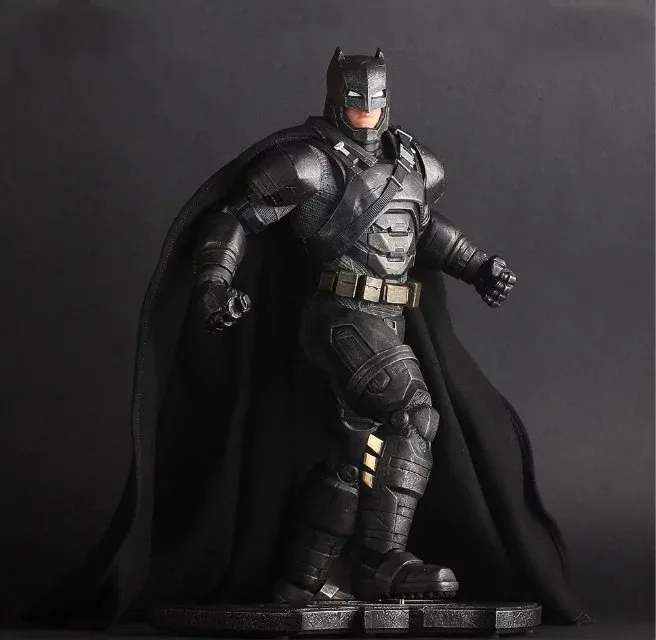 

Huong Movie 30CM Batman v Superman: Dawn of Justice The Dark Night Batman Armored/Blinde PVC Figure Collectible Model Toys