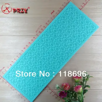 

Big Fondant Cake Decoration Mold Lace Mould Food Grade Raw Material Chocolate Silicon Silicone PRZY Eco-friendly 001
