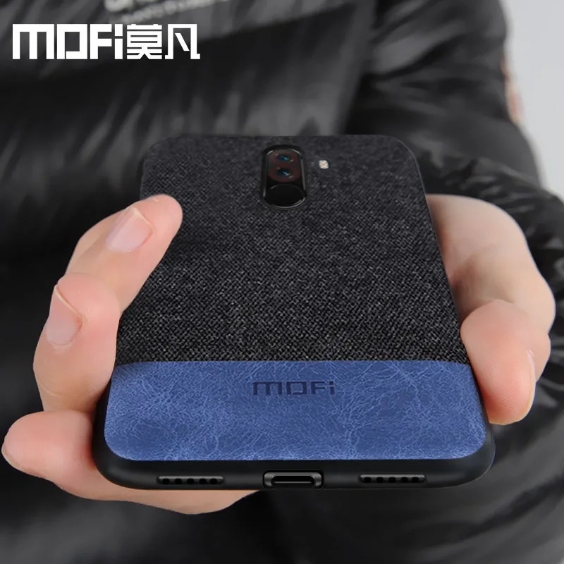 Xiaomi-POCOPHONE-F1-case-cover-global-POCO-F1-back-cover-silicone-fabric-protective-phone-case-MOFi