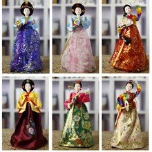 Корейская кукла ханбок орнамент народное ремесло орнамент шелковистый Ресторан украшение различные узоры