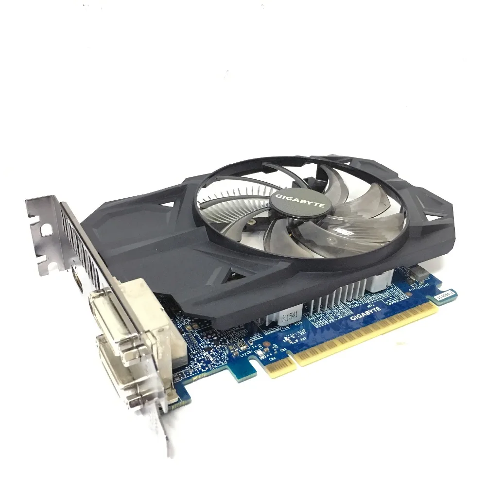 Gigabyte GV-n750TD5-2Gl GTX750TI GTX 750TI 2 ГБ 2 г D5 DDR5 128 бит ПК настольные видеокарты компьютерные видеокарты