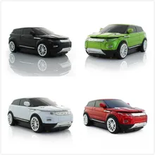 Беспроводная Спортивная оптическая черная мышь 2,4 Ghz SUV, автомобильные мыши, игровая игра Mause 1600 dpi для ПК, ноутбука, компьютера