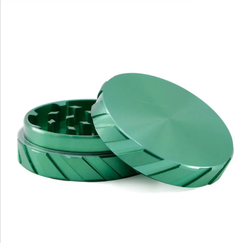 

4 Color Available 2 Layers Dia 56 MM Tyre Shaped Herb Grinder Smoke Crusher Cigarette Accessories Handle Tobacco Grinders