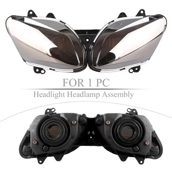 

Upper Front Headlight Headlamp Lighting Assembly for Yamaha YZF R1 1000 2002 2003 Motorcycle Accessory Part