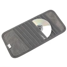 MultiFunction Car Interior Accessories Car CD DVD Holder 12Disc Storage Case Organizer Sun Visor Sunshade Sleeve Wallet Clips