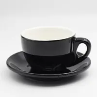 Европейский стиль глазурованная керамика 250 мл кофейная чашка кухонное Офисное оборудование - Цвет: 3