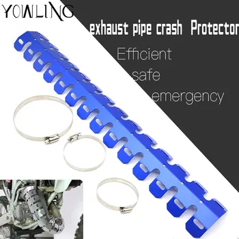 

For Yamaha WR450F WR250R/X SEROW225 250 TTR250 TTR600 XT250X XTZ250 TRICKER Exhaust Muffler Pipe Leg Protector Heat Shield Cover