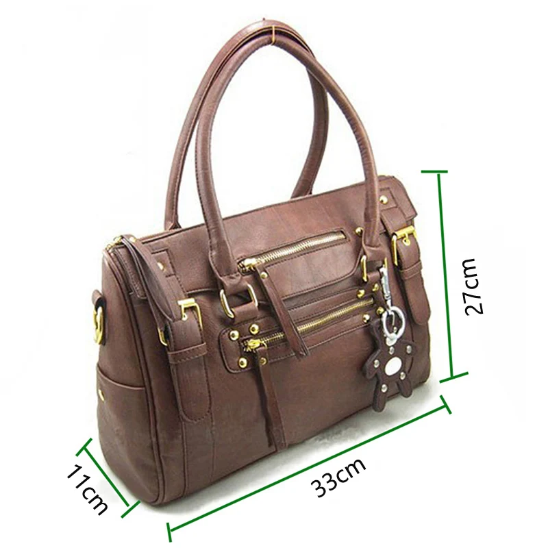Bolsa feminina vintage cinto urso casual tote