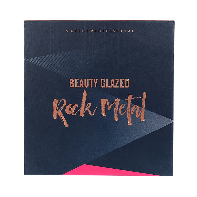 Палетка теней Beauty Glazed для макияжа глаз матовые блестящие тени век 16 цветов