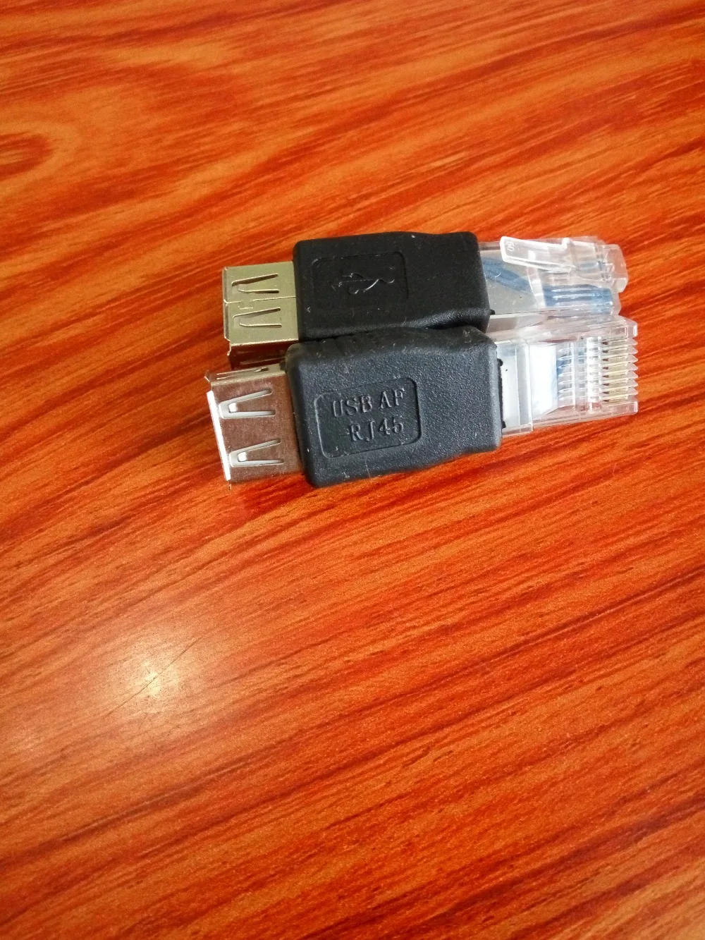 В наличии распродажа отличное качество USB тип A разъем типа мама к RJ45 папа адаптер
