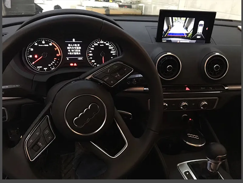 Камера заднего вида NoEnName_Null RGB камера с поддержкой траектории для AUDI A3 S3