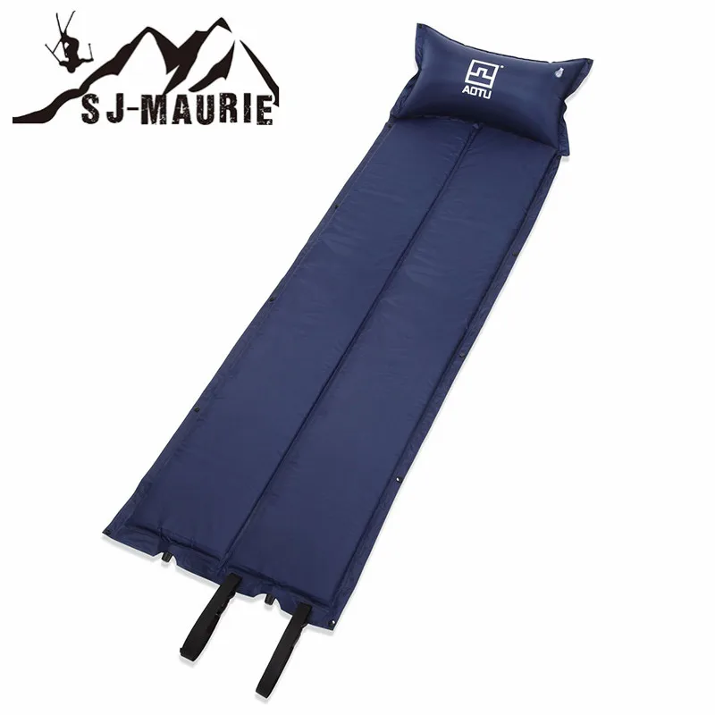 

Self-inflatable Camping Mat Outdoor Inflatable Cushion Waterproof Sleeping Picinic BBQ Mat with Pillow TPU Valve