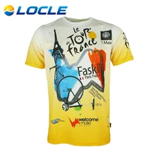 LOCLE Quick Dry MTB Bike Bicycle Clothes Ropa Ciclismo Racing Sports Cycling Clothing Motocycle T-shirt Mens Cycling Jersey