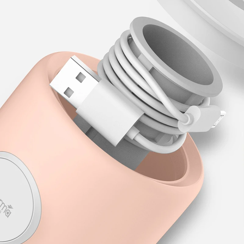 Xiaomi Deerma USB увлажнитель воздуха светодиодный розовый мини 0.2л ультразвуковой