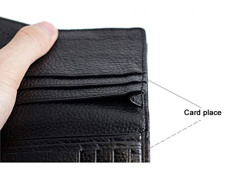 High Quality First Layer Of Cowhide Genuine ID Card Holder Men Credit Card Case Leather Business Card Wallets,JG3169