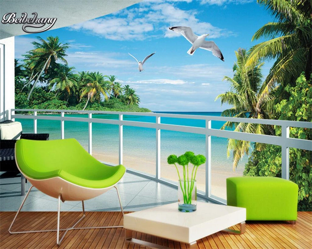 Online Shop Beibehang Wallpaper 3d Kamar Wallpaper Foto Pemandangan