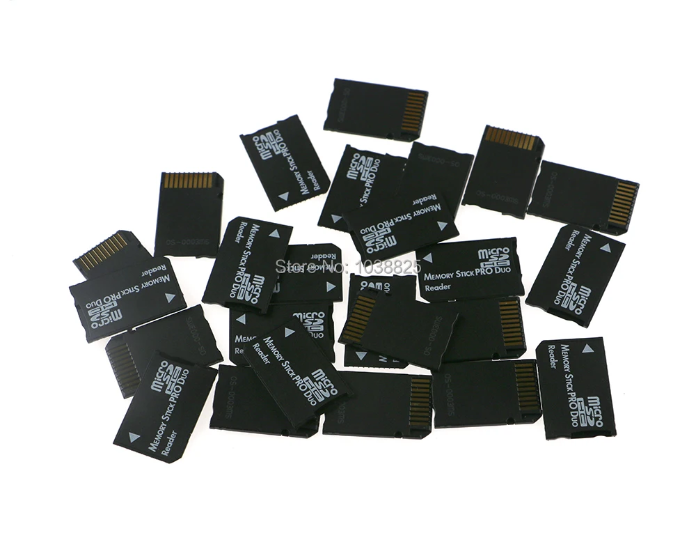30pcs Micro SD to Memory Stick Pro Duo Card Reader for MS Pro Duo Card