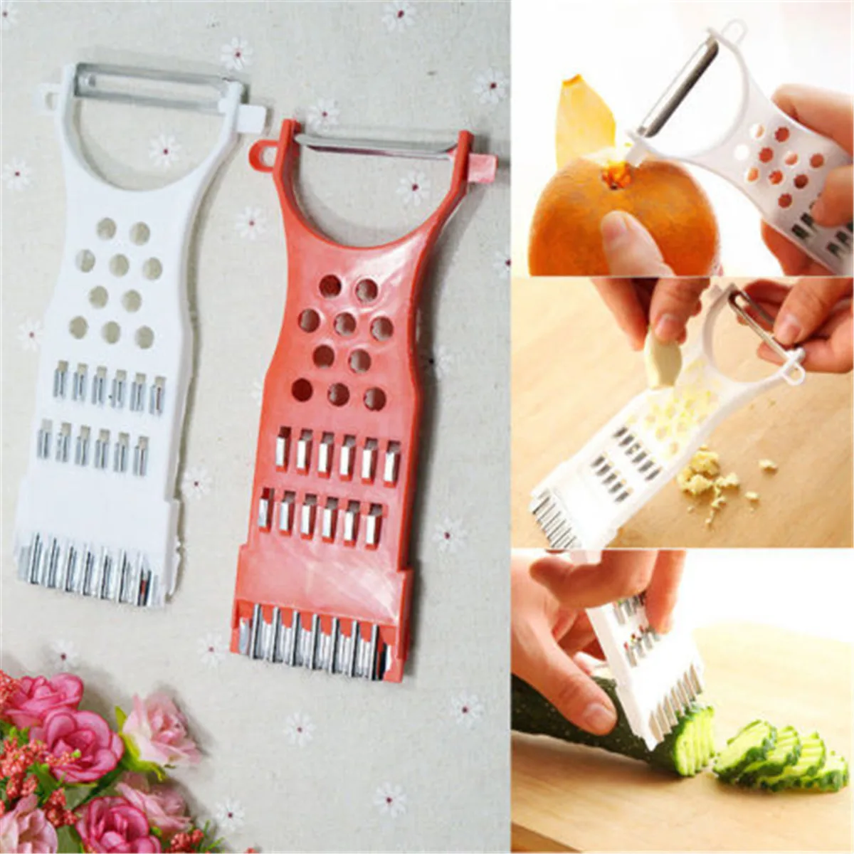 

2018 New And Fashion MINI Potato Peeler Stainless Steel Popular Slicer Julienne Cutter Parer Vegetable