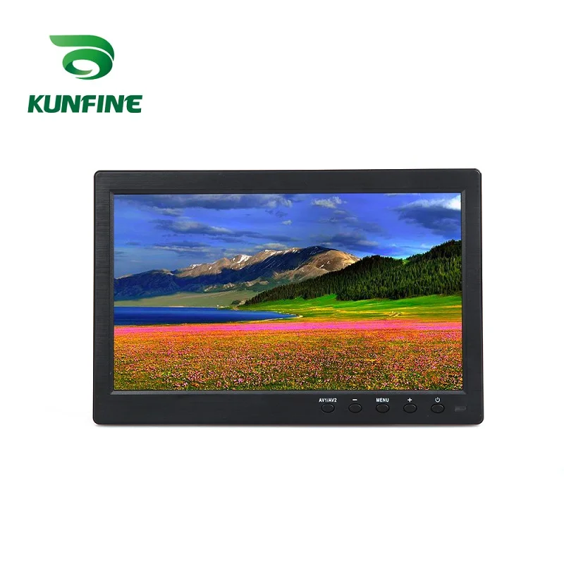 Car Styling 12V-24V 10.1 inch TFT LCD Touch Screen Car Headrest Display Monitor Rear View Display for Rearview Reverse Backup Camera Car TV Display (2)