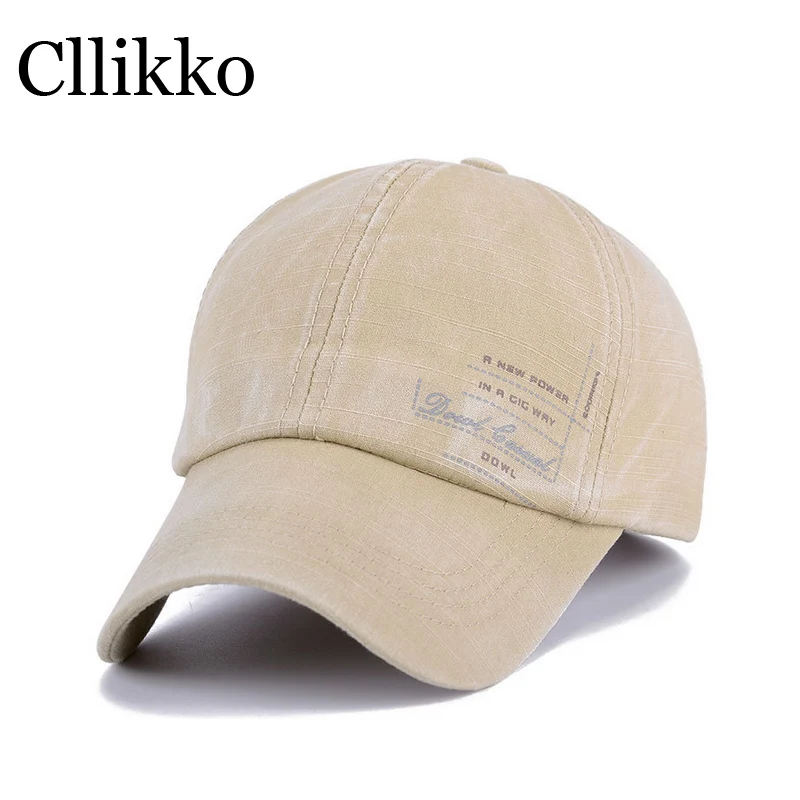 Cllikko 2019 высокое качество бренда Snapback шапки мужские бейсболки из стираного денима стиль Gorras бейсболки хип-хоп для Для мужчин