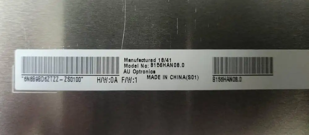 Протестированный класс A+++ 15,6 ''Full HD ips ЖК-экран B156HAN08.0 B156HAN08.2 LP156WF9-SPM1 LM156LFAL01 N156HCA-GA3 NV156FHM-N4C