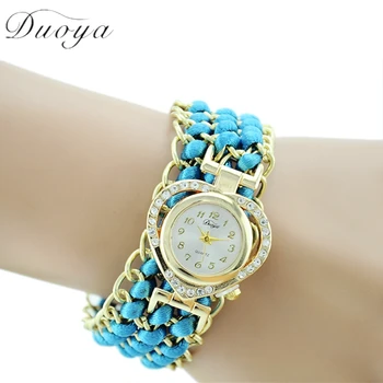 

montre femme Hot Sale Women Rhinestone Watches Crystal Bracelet watches Ladies Quartz Dress Wristwatch reloj mujer #D
