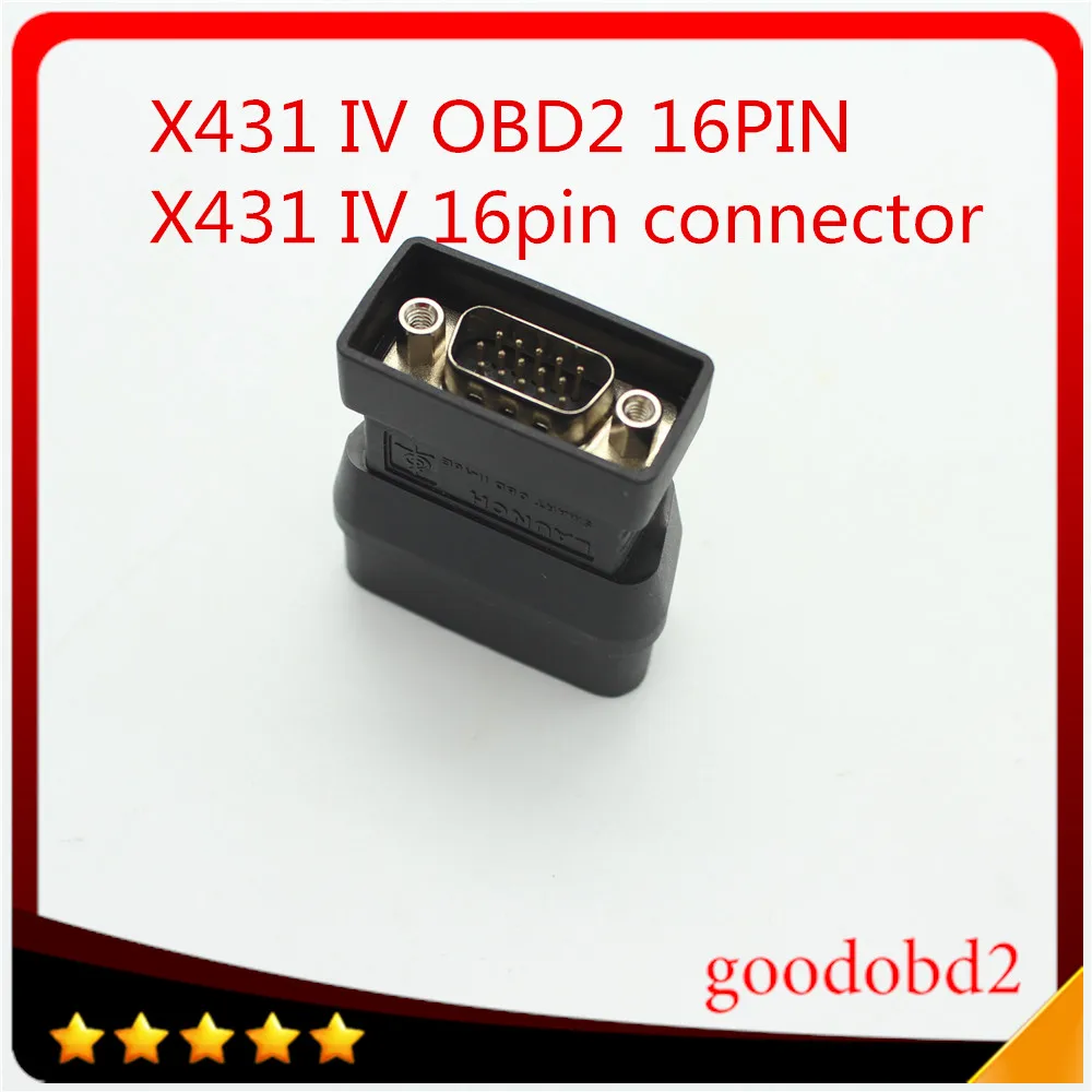 

X431 IV Smart OBDII16E Connector X-431 Master Main Test Connector For Scanner Automotive Car Diagnostic Tool IV Test adapter