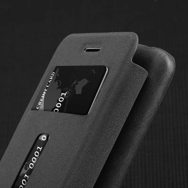 Para xiaomi mi 5S caso flip cartera caso MOFi para xiaomi mi 5S caso cubierta de cuero de la Bolsa de la tarjeta de coque capa funda accesorios