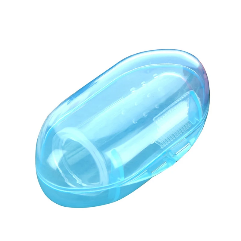 Стоматологической помощи Детские зубные щетки Еда Класс силиконовые зубное кольцо спортивные игрушки для прорезывания зубов Прорезыватели безопасный Уход за полостью рта товары - Цвет: Blue