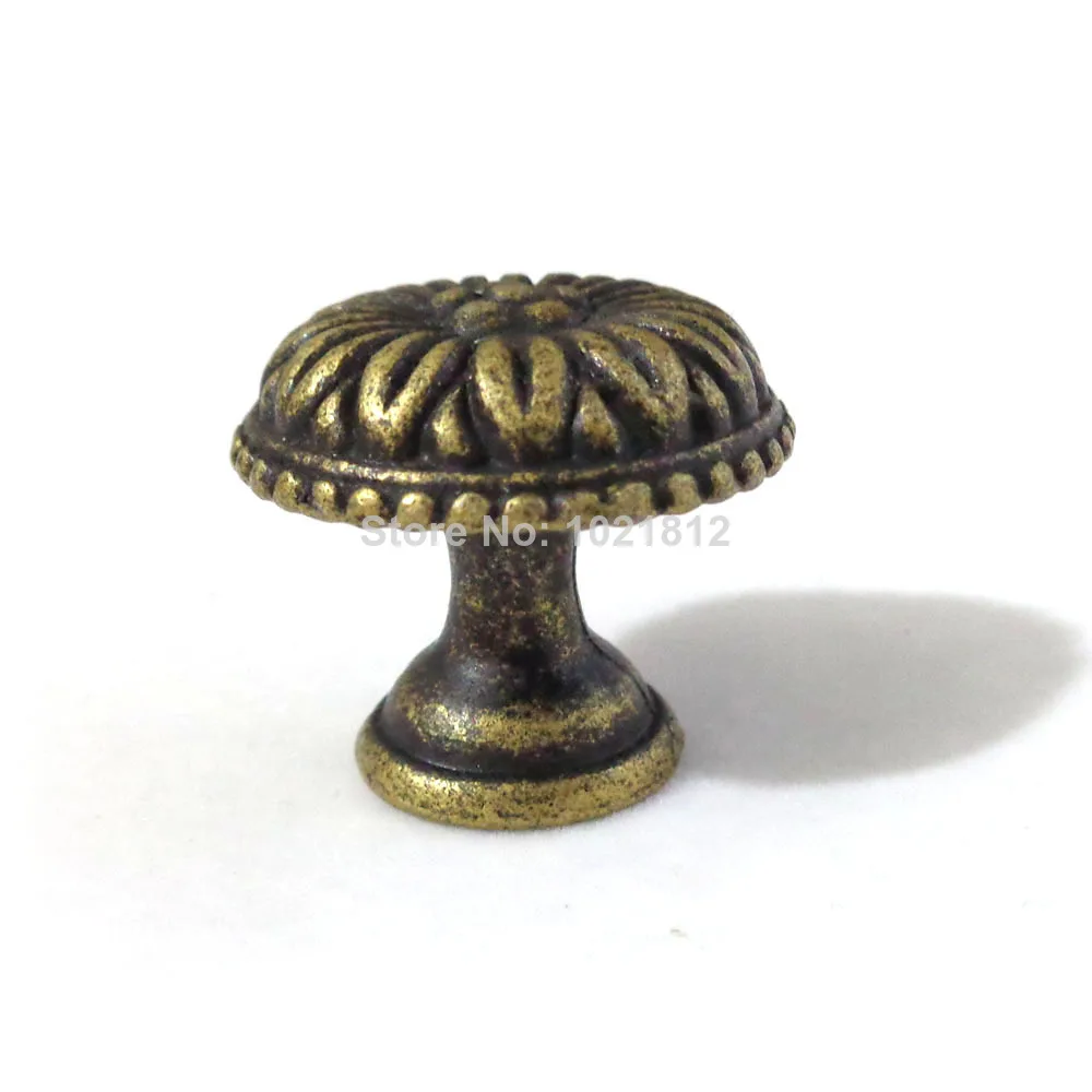 27mm Bronze Knobs Handles Pulls Cupboard Closet Drawer Handles