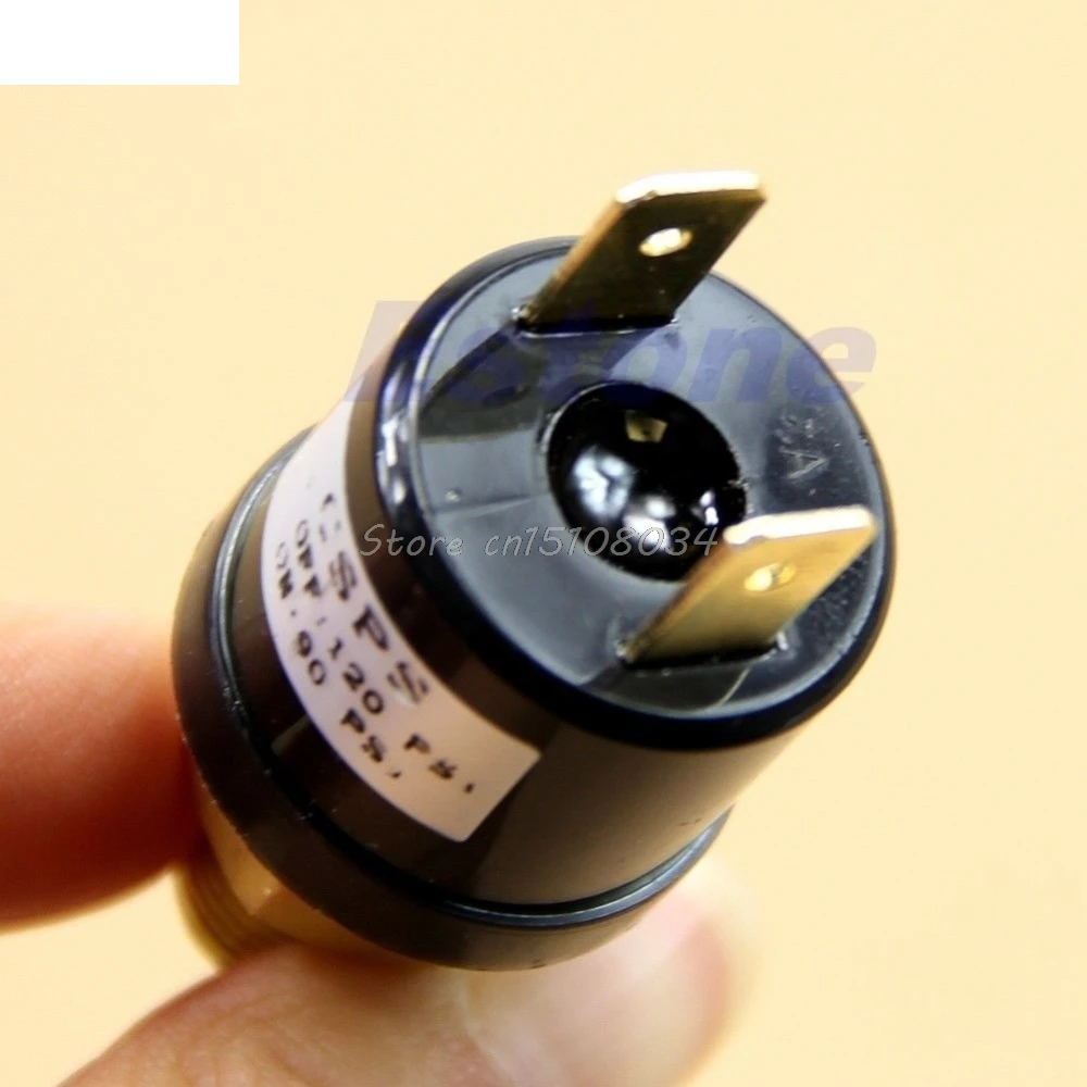 

New 90 PSI -120 PSI Air Compressor Pressure Control Switch Valve Heavy Duty S08 Drop ship