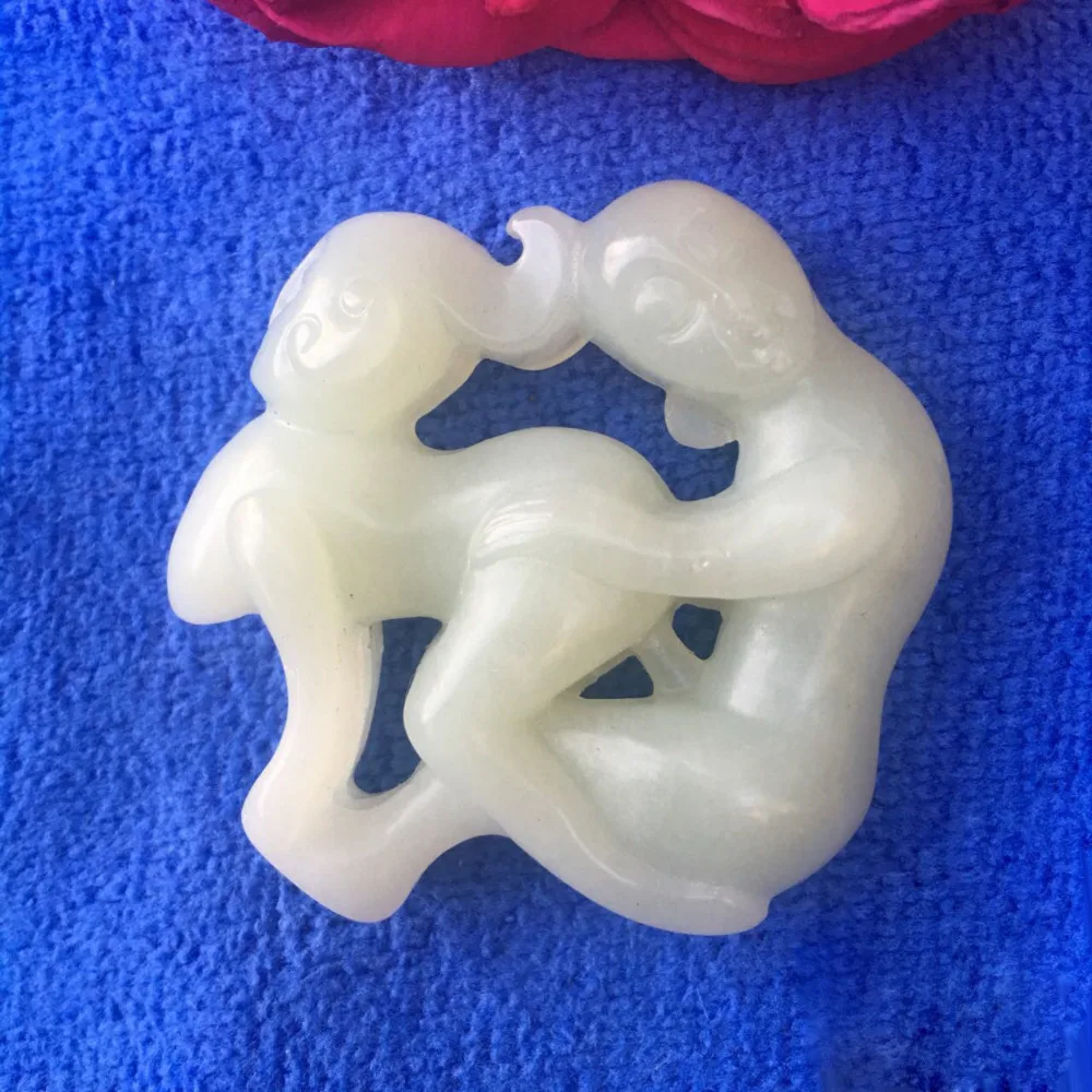 Murni Alami Giok Antik Liontin Potongan Tangan Erotis Gambar Gambar Budaya Manusia Pendant Pendant Pendant Handpendant Jade Aliexpress