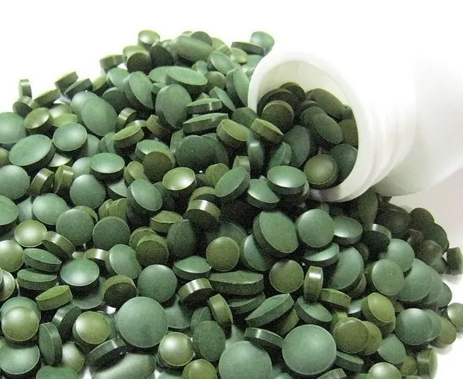 Free shipping 400 Pcs 100g lot100 Natural Anti Fatigue Loss Weight Enhance Immune Spirulina Tablet Health